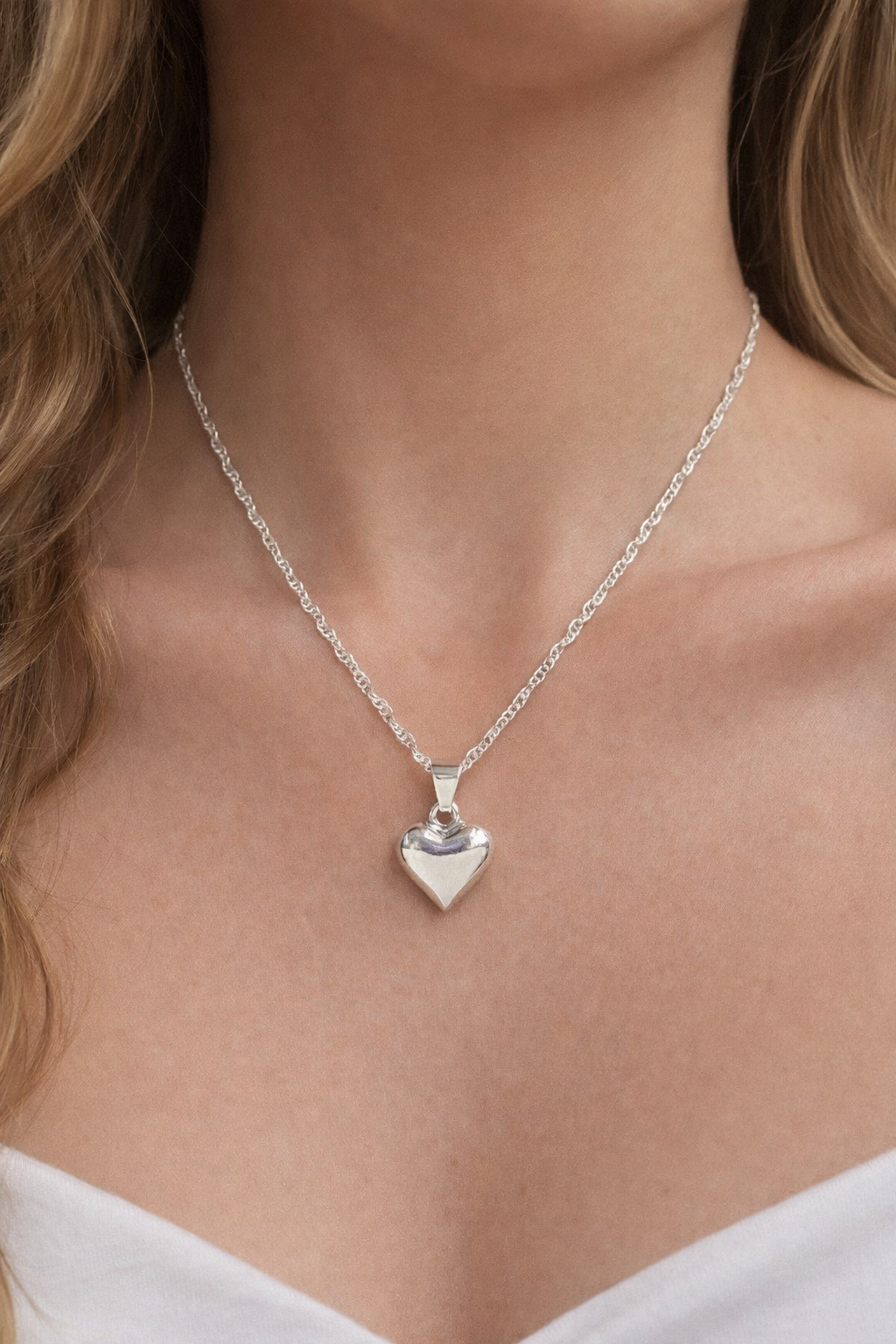 Love 925 Silberkette + Gratis Rosenstrauß