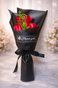 🌹 Eleganter Strauß – Rot „Luxury Rose“