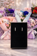 Lunara 925 Ohrringe mit Zirkonia + Gratis Rosenstrauß