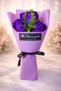 💜 Eleganter Strauß – Lila „Royal Bloom“